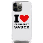 I love cranberry sauce iPhone 13 Pro Max TPU UV Print Case