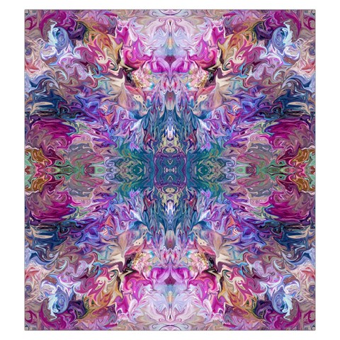 Roses Liquify Drawstring Pouch (Large) from ArtsNow.com Back