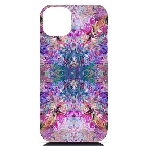 Roses Liquify iPhone 14 Plus Black UV Print Case from ArtsNow.com Front