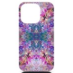 Roses Liquify iPhone 14 Pro Black UV Print Case