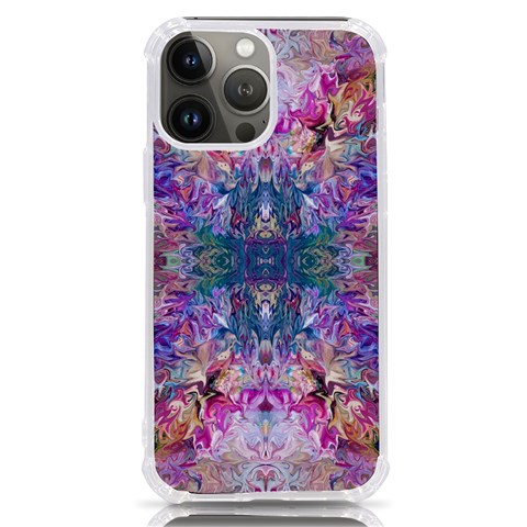 Roses Liquify iPhone 13 Pro Max TPU UV Print Case from ArtsNow.com Front
