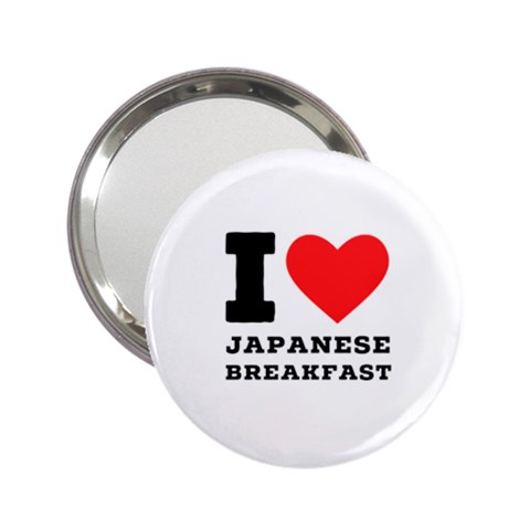 I love Japanese breakfast  2.25  Handbag Mirrors from ArtsNow.com Front