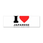 I love Japanese breakfast  Sticker Bumper (100 pack)