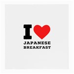 I love Japanese breakfast  Medium Glasses Cloth (2 Sides)