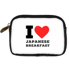 I love Japanese breakfast  Digital Camera Leather Case from ArtsNow.com Front