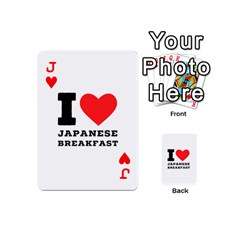 Jack I love Japanese breakfast  Playing Cards 54 Designs (Mini) from ArtsNow.com Front - HeartJ
