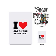 I love Japanese breakfast  Playing Cards 54 Designs (Mini) from ArtsNow.com Back