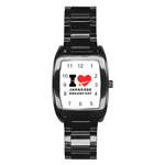 I love Japanese breakfast  Stainless Steel Barrel Watch