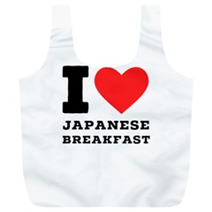 I love Japanese breakfast  Full Print Recycle Bag (XL) from ArtsNow.com Back