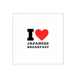 I love Japanese breakfast  Satin Bandana Scarf 22  x 22 