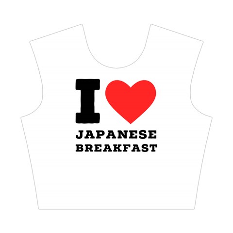 I love Japanese breakfast  Cotton Crop Top from ArtsNow.com Front