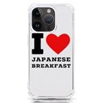 I love Japanese breakfast  iPhone 14 Pro TPU UV Print Case