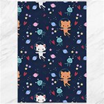 Cute Astronaut Cat With Star Galaxy Elements Seamless Pattern Canvas 20  x 30 