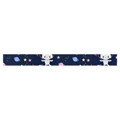 Cute Astronaut Cat With Star Galaxy Elements Seamless Pattern Zipper Classic Tote Bag from ArtsNow.com Strap