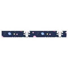 Cute Astronaut Cat With Star Galaxy Elements Seamless Pattern Cross Back Hipster Bikini Set from ArtsNow.com Waistband