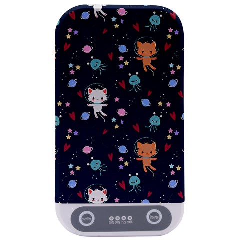 Cute Astronaut Cat With Star Galaxy Elements Seamless Pattern Sterilizers from ArtsNow.com Front