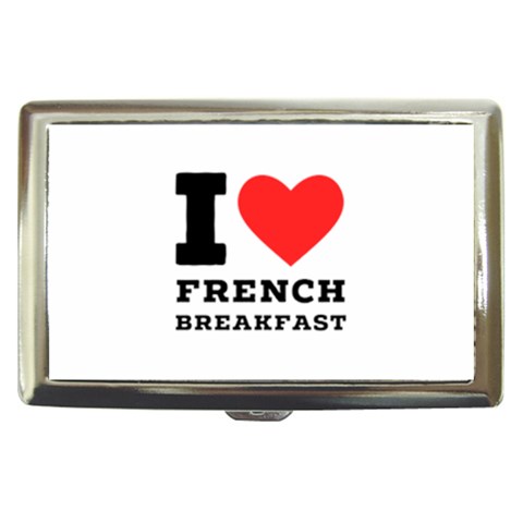 I love French breakfast  Cigarette Money Case from ArtsNow.com Front