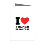 I love French breakfast  Mini Greeting Cards (Pkg of 8)