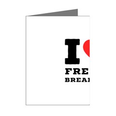 I love French breakfast  Mini Greeting Cards (Pkg of 8) from ArtsNow.com Right