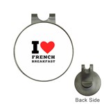 I love French breakfast  Hat Clips with Golf Markers