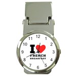 I love French breakfast  Money Clip Watches