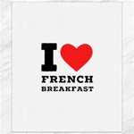 I love French breakfast  Canvas 8  x 10 