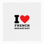 I love French breakfast  Medium Glasses Cloth