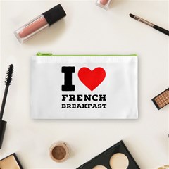 I love French breakfast  Cosmetic Bag (Small) from ArtsNow.com Front