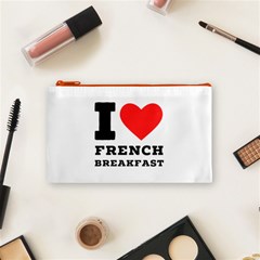 I love French breakfast  Cosmetic Bag (Small) from ArtsNow.com Front