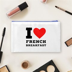 I love French breakfast  Cosmetic Bag (Medium) from ArtsNow.com Back