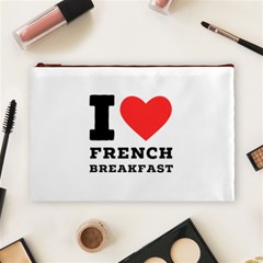 I love French breakfast  Cosmetic Bag (Large) from ArtsNow.com Front