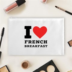 I love French breakfast  Cosmetic Bag (Large) from ArtsNow.com Front