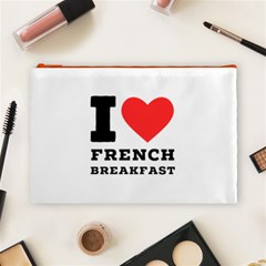 I love French breakfast  Cosmetic Bag (Large) from ArtsNow.com Front