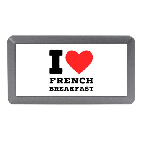 I love French breakfast  Memory Card Reader (Mini) from ArtsNow.com Front