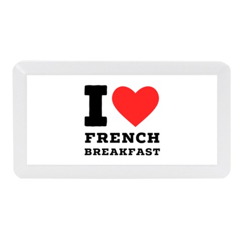 I love French breakfast  Memory Card Reader (Mini) from ArtsNow.com Front