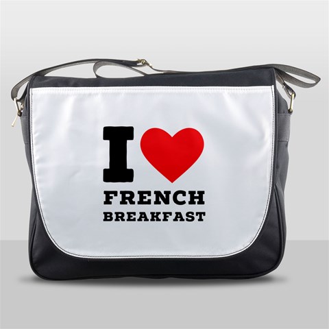 I love French breakfast  Messenger Bag from ArtsNow.com Front