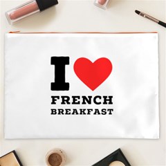 I love French breakfast  Cosmetic Bag (XXL) from ArtsNow.com Front