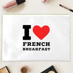 I love French breakfast  Cosmetic Bag (XXL) from ArtsNow.com Back