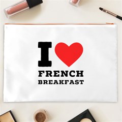 I love French breakfast  Cosmetic Bag (XXL) from ArtsNow.com Back