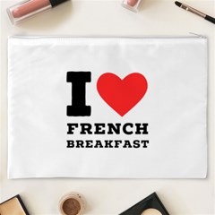 I love French breakfast  Cosmetic Bag (XXXL) from ArtsNow.com Back