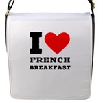 I love French breakfast  Flap Closure Messenger Bag (S)