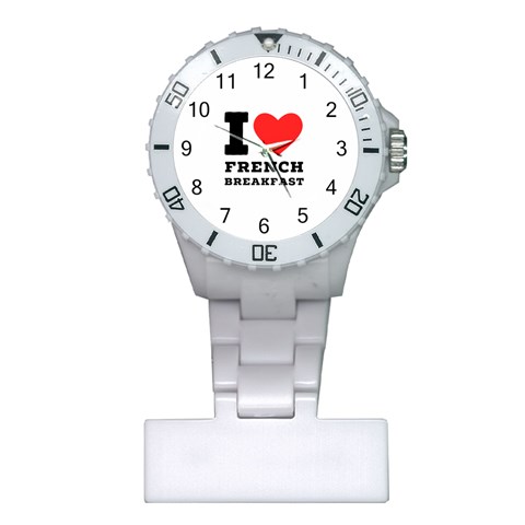 I love French breakfast  Plastic Nurses Watch from ArtsNow.com Front