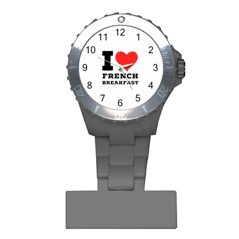 I love French breakfast  Plastic Nurses Watch from ArtsNow.com Front