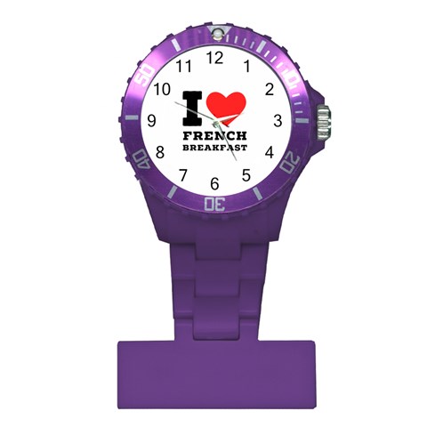 I love French breakfast  Plastic Nurses Watch from ArtsNow.com Front