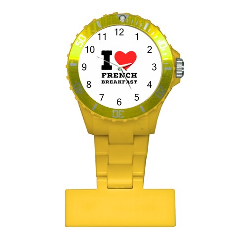 I love French breakfast  Plastic Nurses Watch from ArtsNow.com Front