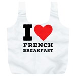 I love French breakfast  Full Print Recycle Bag (XL)