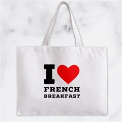 I love French breakfast  Zipper Mini Tote Bag from ArtsNow.com Front