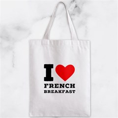 I love French breakfast  Zipper Classic Tote Bag from ArtsNow.com Back