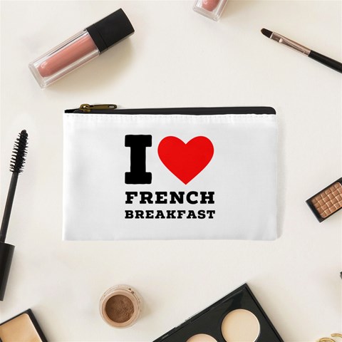 I love French breakfast  Cosmetic Bag (XS) from ArtsNow.com Front