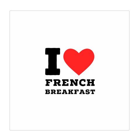 I love French breakfast  Duvet Cover (Queen Size) from ArtsNow.com Front